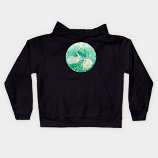 Dancing Egrets Kids Hoodie